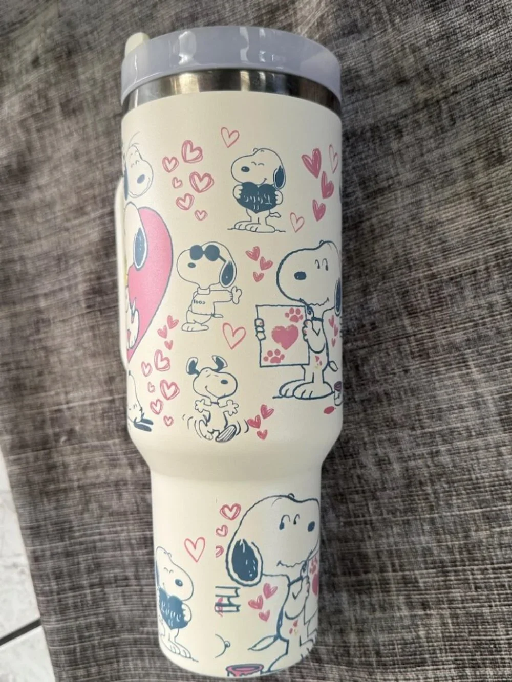 Snoopy Cute Stanley 40oz Tumbler Cup - Picture 4 of 6